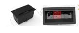 Alüminyum Priz Kasa Seti (Logolu) 2Priz 1UPS 1Data 1 Type C  1 HDMI  1,5 Mt Power Kablo