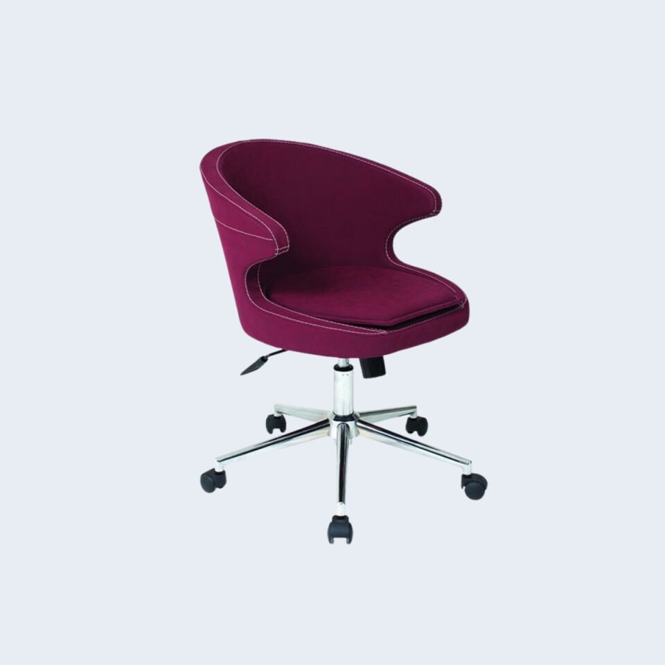 Pink Renkli Ofis Koltukları
