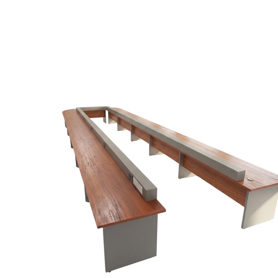 U Toplantı Masası 480x240cm 10 Kişilik