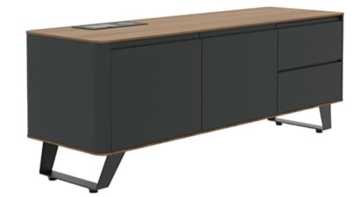Smart 110’lık Etajer (Sağ) Gövde/ Kapak  Lake - Üst Tabla 8mm Melamin ŞİFRELİ KİLİT SİSTEM