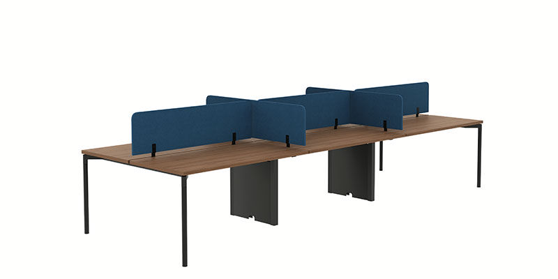 Titan 6'lı Workstation  (140X70 cm/18 mm  Tablalı)