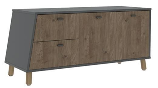 Nord Tek Yönlü Etajer (Sağ) -  130cm Etajer