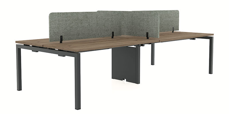 4’Iü Workstation (140 cm Tablalı) 18mm  tablalı