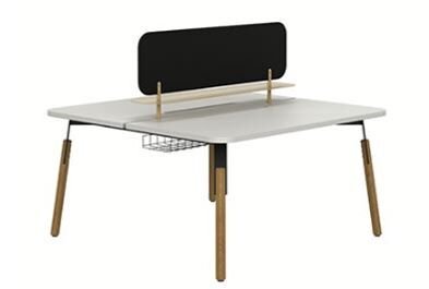 Nord 120’lik 2'li Workstation  Masa - 18mm Melamin Tablalı