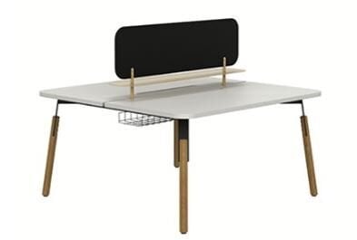 Nord 160’lık 2'li Workstation  Masa - 18mm DxColor Tablalı