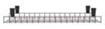 Nord Masa Altı Metal Sepet 80 Cm