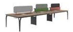 Trim 120’lik 6’lı Workstation Masa - 18mm Melamin Tablalı