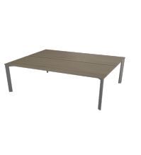 Flat 160’lık 2'li Workstation Masa (160cm *  18mm Tablalı)