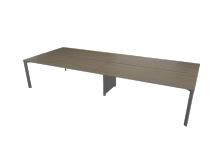 Flat 320’lik 4'lü Workstation Masa 160cm  * 30mm Tablalı